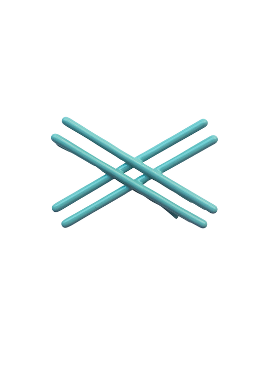 Aqua Morgan Bobby Pin