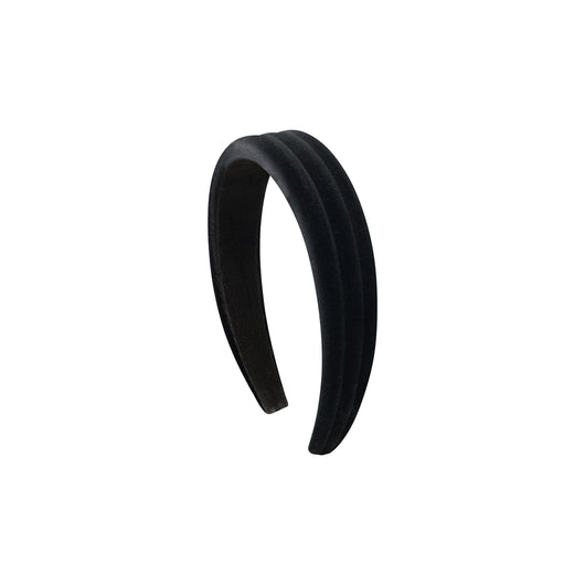 Michelle Headband - Noir Velvet