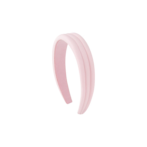 Michelle Headband - Blush Satin