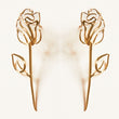 Rosalie Studs - .925 Sterling Silver