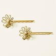 Noir Genevieve Bobby Pin Set