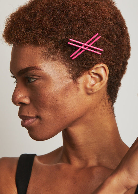 Magenta Morgan Bobby Pin