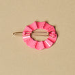 Neon Pink Lily Barrette