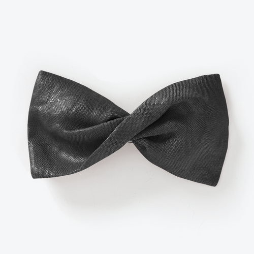 Metallic Abby Barrette - Jet