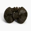 Metallic Madison Scrunchie - Jet
