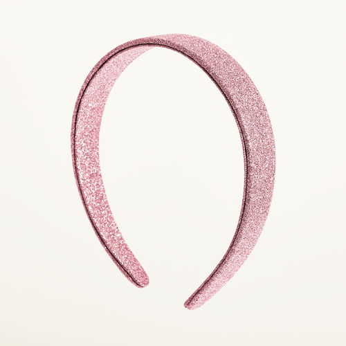 Bridget Headband - Pink Glitter