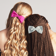 Metallic Abby Barrette - Denim