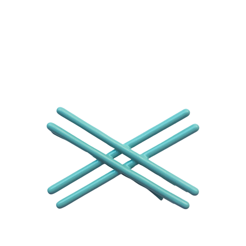 Aqua Morgan Bobby Pin