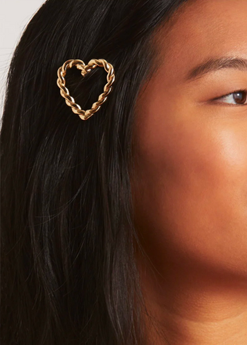 Navy Belle Barrette