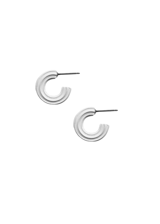 Blanc Zoe Hoops - Mini - Imperfect