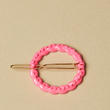 Neon Pink Hailey Barrette