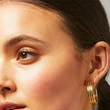 Neon Pink Michelle Hoops - Large - Imperfect