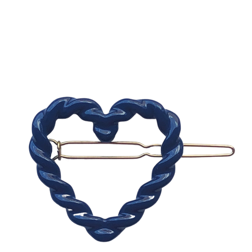 Navy Belle Barrette