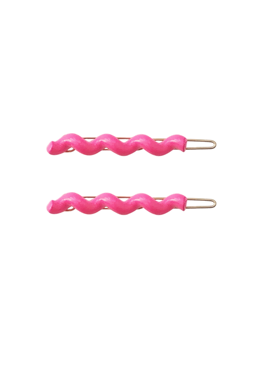 Neon Pink Lauren Barrette Set