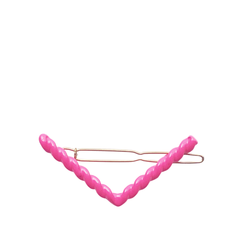 Neon Pink Virginia Barrette