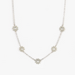 Caroline Station Necklace - .925 Sterling Silver